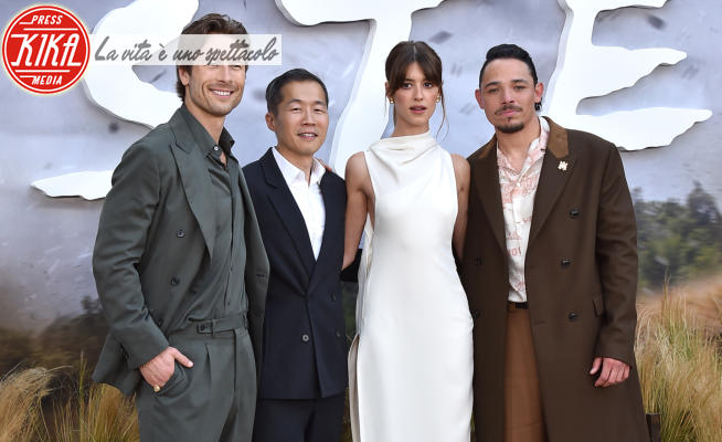 Daisy Edgar-Jones, Lee Isaac Chung, Anthony Ramos, Glen Powell - Westwood - 11-07-2024 - Twisters,  al cinema arriva il sequel del film anni Novanta