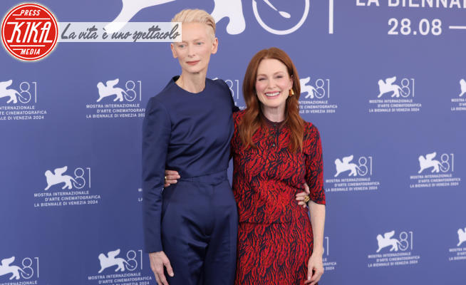 Julianne Moore, Tilda Swinton - Venezia - 02-09-2024 - Venezia 81, il photocall di The Room Next Door