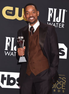 Will Smith nella sala stampa dei Critic Choise Awards 